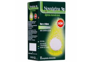 Novalgina 1 g Com 10 Comprimidos Efervescentes