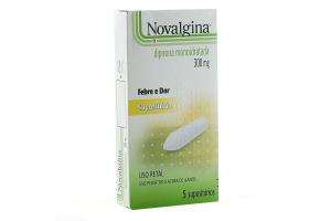Novalgina Supositório 300 mg Com 05 Unidades