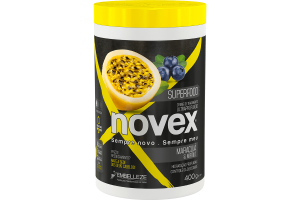 Creme de Tratamento Novex Superfood Maracujá e Mirtilo 400g