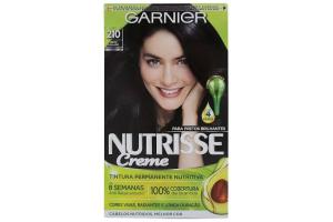 Tintura Garnier Nutrisse Creme 210 Preto Azulado