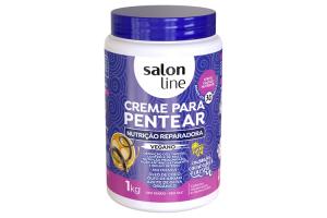 Creme Para Pentear Salon Line Nutrição Reparadora 1kg