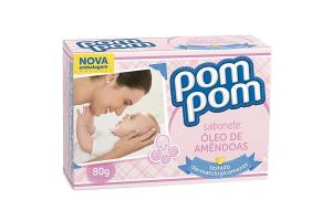 Sabonete Pom Pom Óleo de Amêndoas 80g