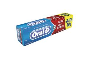 Creme Dental Oral B Menta Suave Anti Cáries 150 gramas