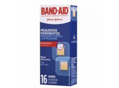 Curativos Band-Aid Pequenos Ferimentos Com 16 Unidades