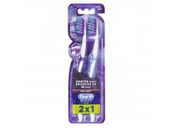 Escova Dental Oral-B 3D White Luxe Pro-Flex Suave Macia Leve 2 Pague 1