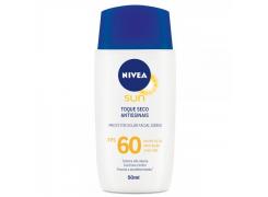 Protetor Solar Facial Nivea Sun Toque Seco Antissinais FPS 60 50ml