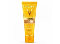 Protetor Solar Facial Vichy Idéal Soleil Clarify Cor Média FPS 60 40g