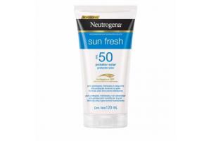 Protetor Solar Neutrogena Sun Fresh FPS 50 120ml