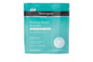 Máscara de Hidrogel Facial Neutrogena Purifying Boost 30g