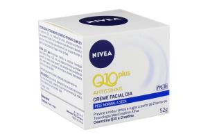 Nivea Q10 Plus Antissinais Creme Facial Dia FPS 30 52g