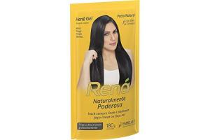 Alisante Henê Gel Rená Preto Natural 180g