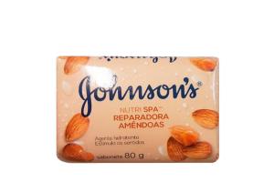 Sabonete Johnson's Nutri SPA Reparadora Amêndoas 80g