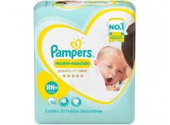 Fralda Pampers Premium Care RN+ Com 20 Unidades