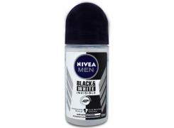 Desodorante Roll-on Nivea Men Black & White Invisible 50ml