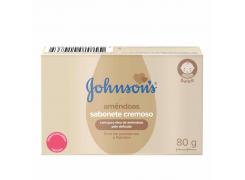 Sabonete Johnson's Amêndoas 80g