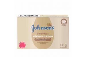 Sabonete Johnson's Amêndoas 80g