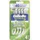 Aparelho de Barbear Gillette Prestobarba 3 Sensitive Com 4 Unidades