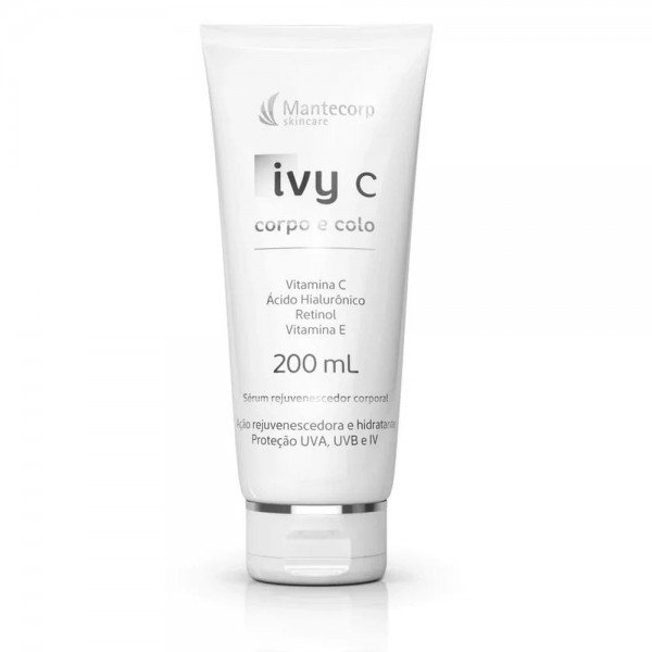 Sérum Rejuvenescedor Corporal Ivy C 200ml Mantecorp Skincare