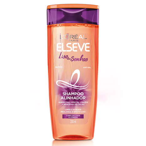 Shampoo Elseve Liso dos Sonhos Alinhador 200ml