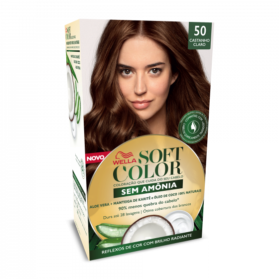 Tonalizante Soft Color 50 Castanho Claro