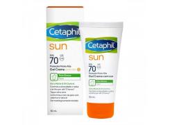 Protetor Solar Facial Cetaphil Sun Gel Creme Com Cor FPS 70 50ml