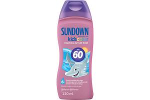 Protetor Solar Sundown Kids Color FPS 60 120ml 