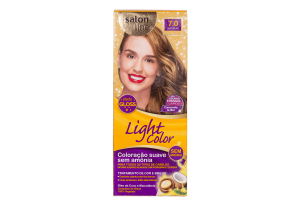 Tonalizante Light Color 7.0 Louro Natural Salon Line