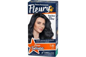 Tintura Fleury 1.00 Preto Intenso