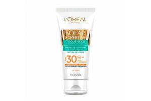 Protetor Solar Facial L'Oréal Paris Toque Seco FPS 30 50g